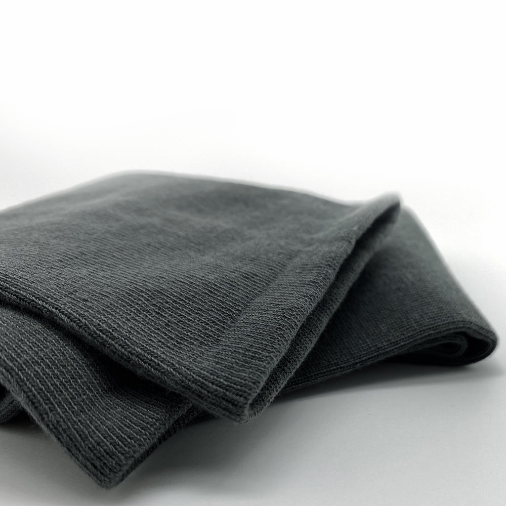 Organic Garden 五倍子染色.天然黑.有機棉襪子