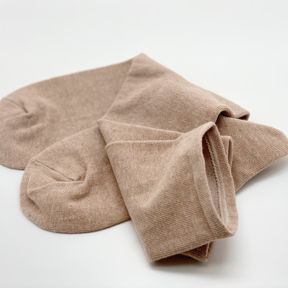 Organic Garden 有機棉.無橡筋.中長度襪子