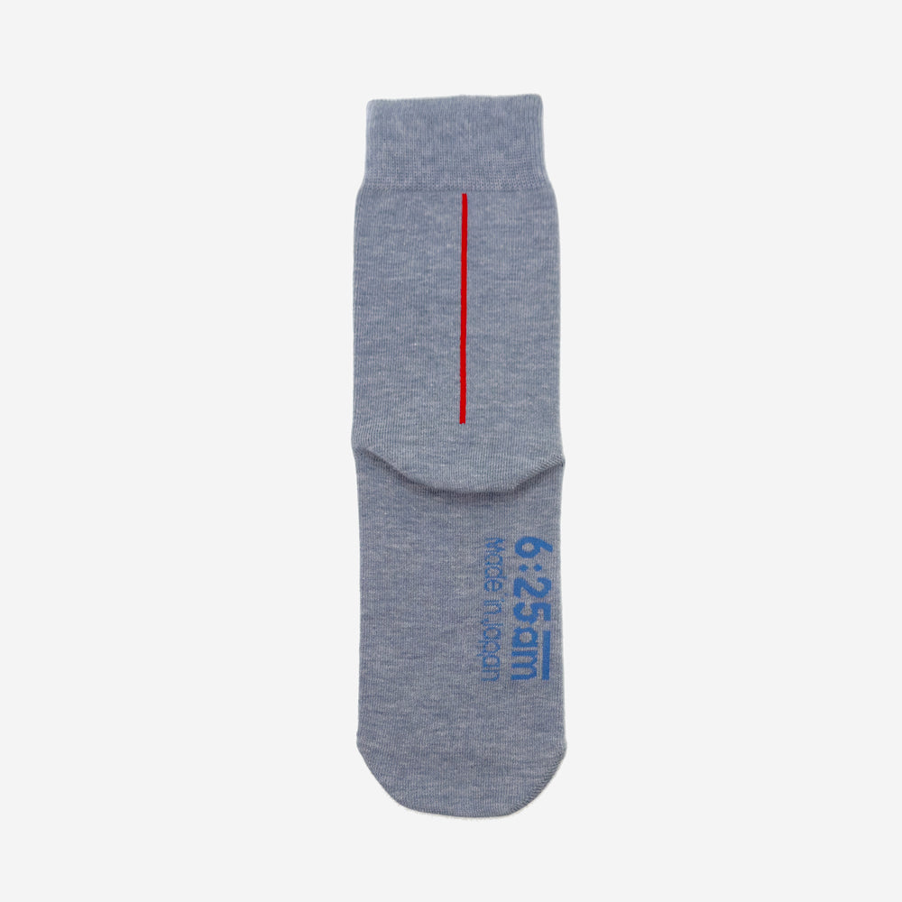 6:25am Red Line Sock