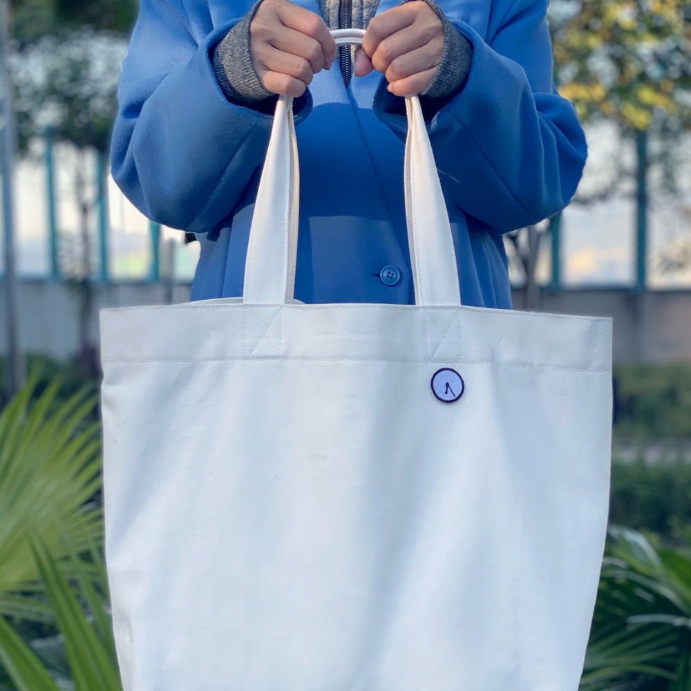 6:25am Transparent Pocket Tote Bag 