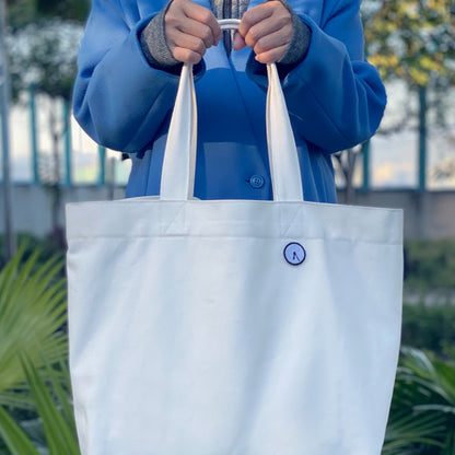 6:25am Transparent Pocket Tote Bag 