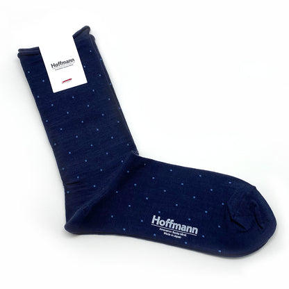 Hoffmann小方點．羊毛薄襪 (22.5 - 24.5cm)