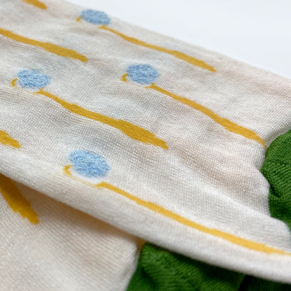 Hoffmann Cotton, Toothbrush Pattern, Thin Socks