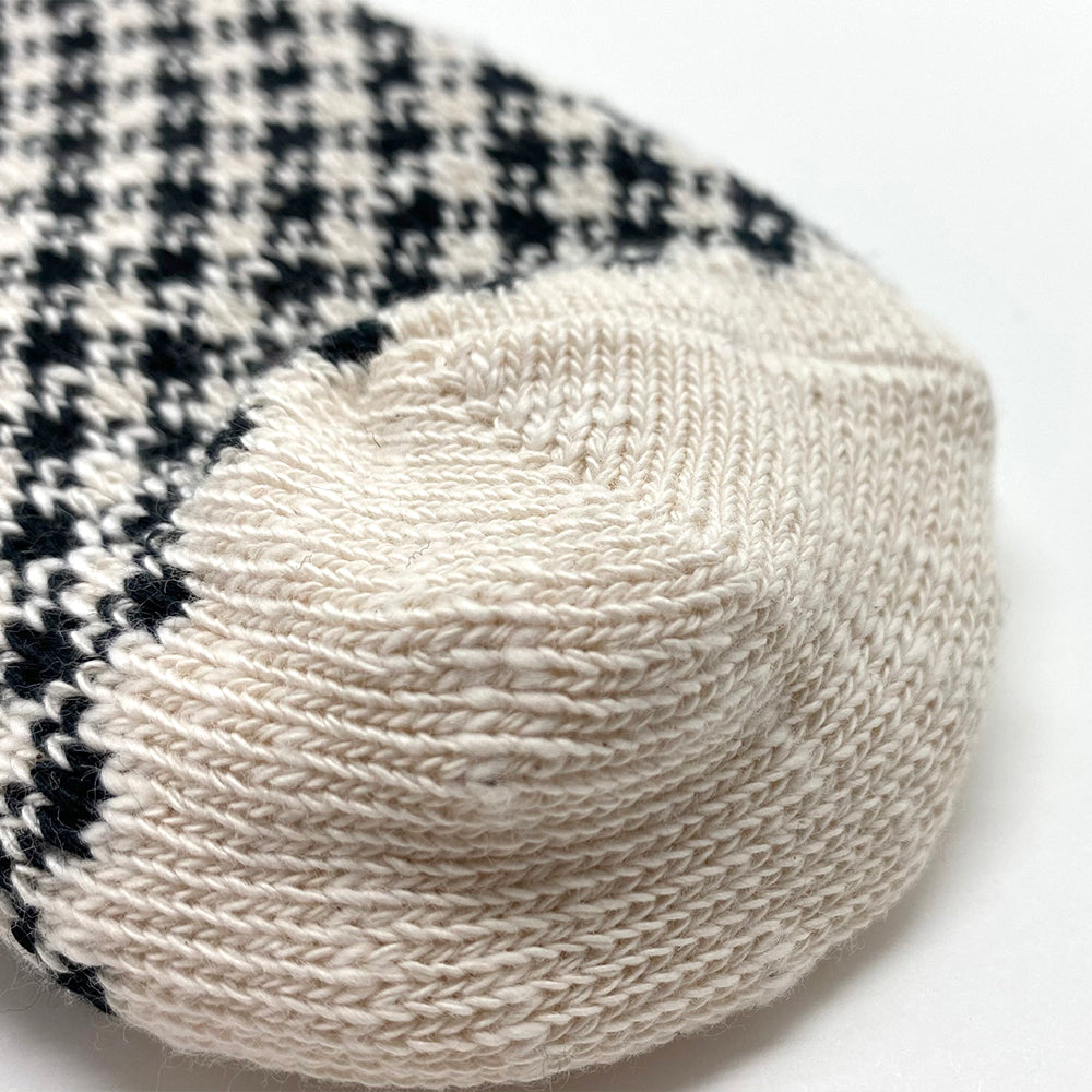 Hoffmann Organic Cotton, Plaid Pattern, Cover Socks 
