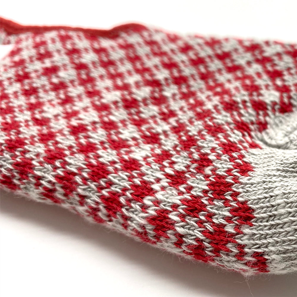Hoffmann Organic Cotton, Plaid Pattern, Cover Socks 