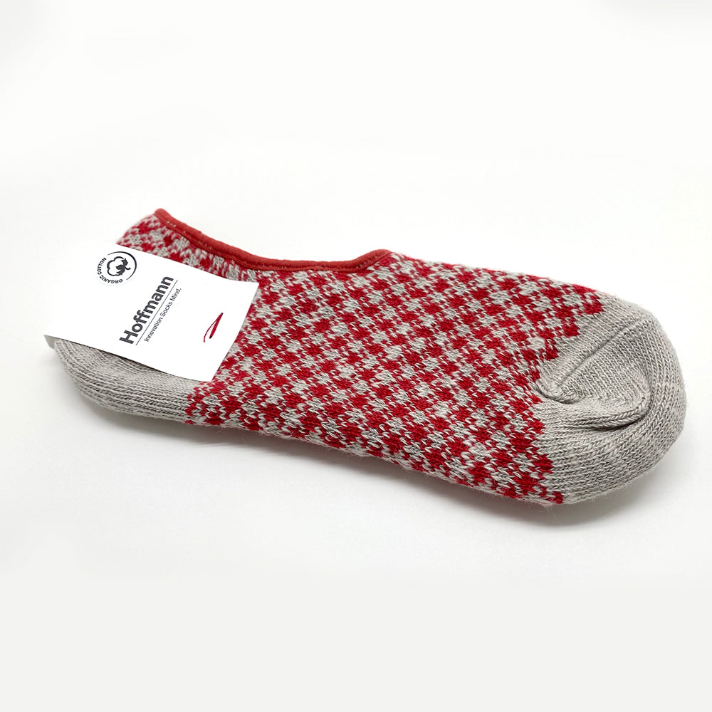 Hoffmann Organic Cotton, Plaid Pattern, Cover Socks 