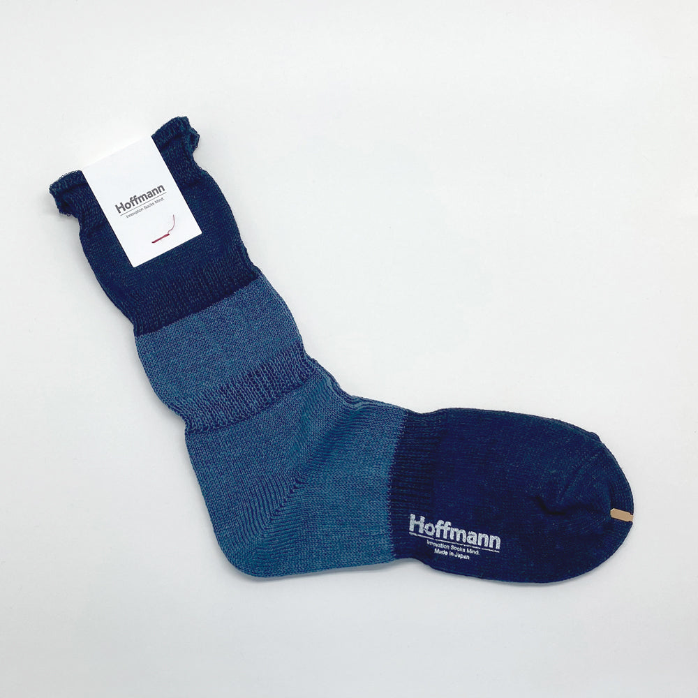Hoffmann 麻質．粗針織Layering襪子