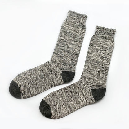 Organic Garden organic cotton. Gall Extract Dyeing. Thick socks