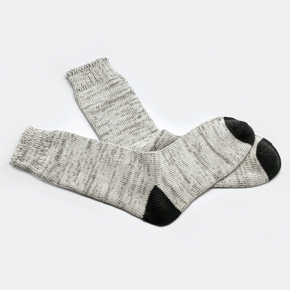 Organic Garden organic cotton. Gall Extract Dyeing. Thick socks