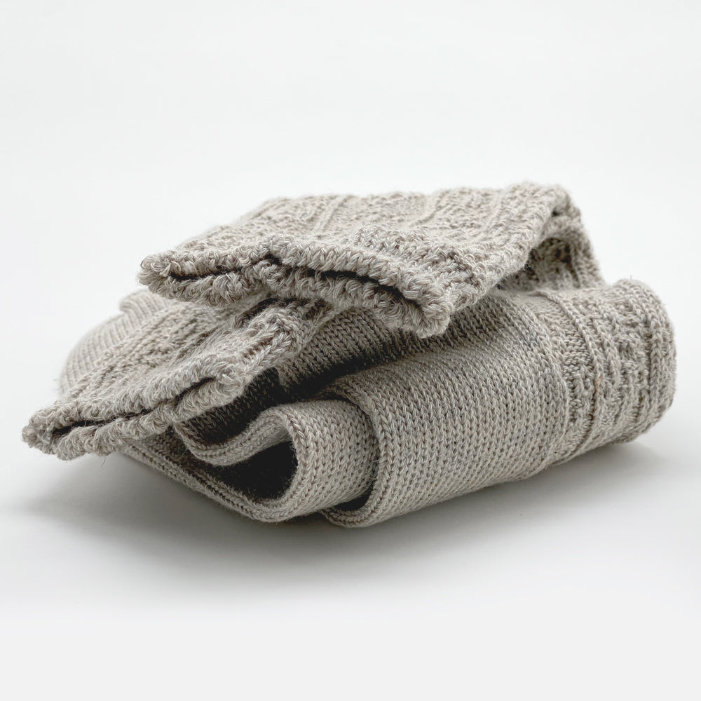 Organic Garden Linen Organic Cotton Mix, Chain Link Sock 