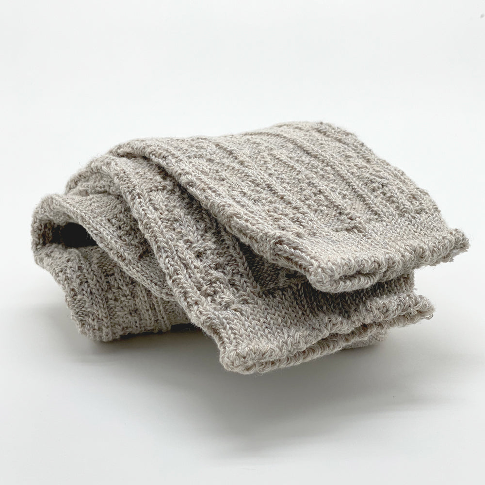 Organic Garden Linen Organic Cotton Mix, Chain Link Sock 