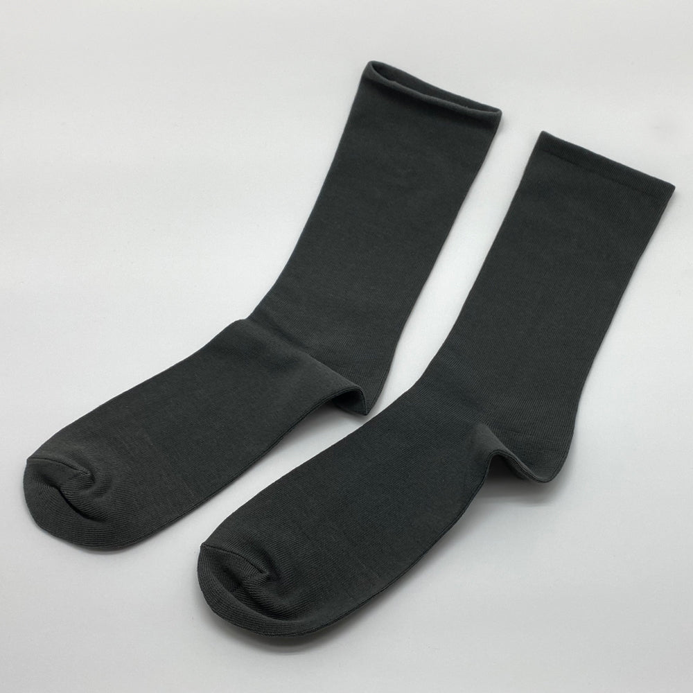 Organic Garden Oak Gall Extract Dyeing, Natural Black Organic Cotton Socks