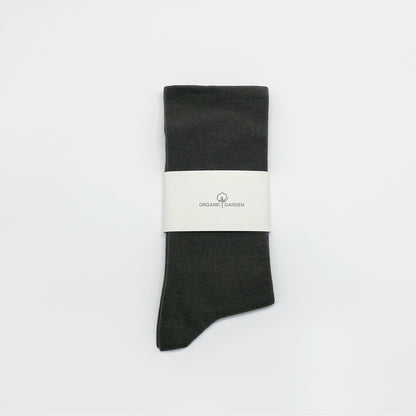 Organic Garden Oak Gall Extract Dyeing, Natural Black Organic Cotton Socks
