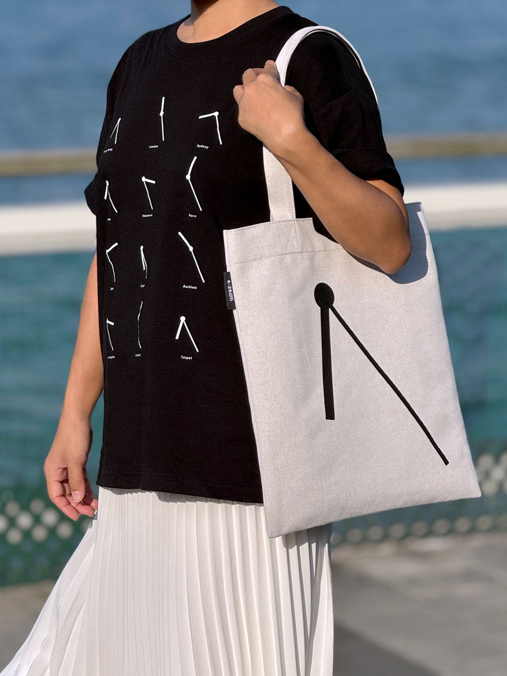 6:25am Brand Tote Bag