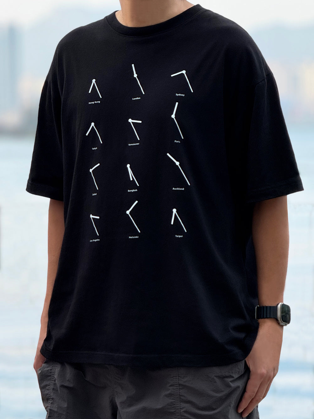 6:25am Time Difference Tee