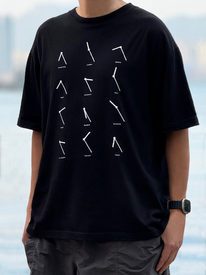 6:25am Time Difference Tee