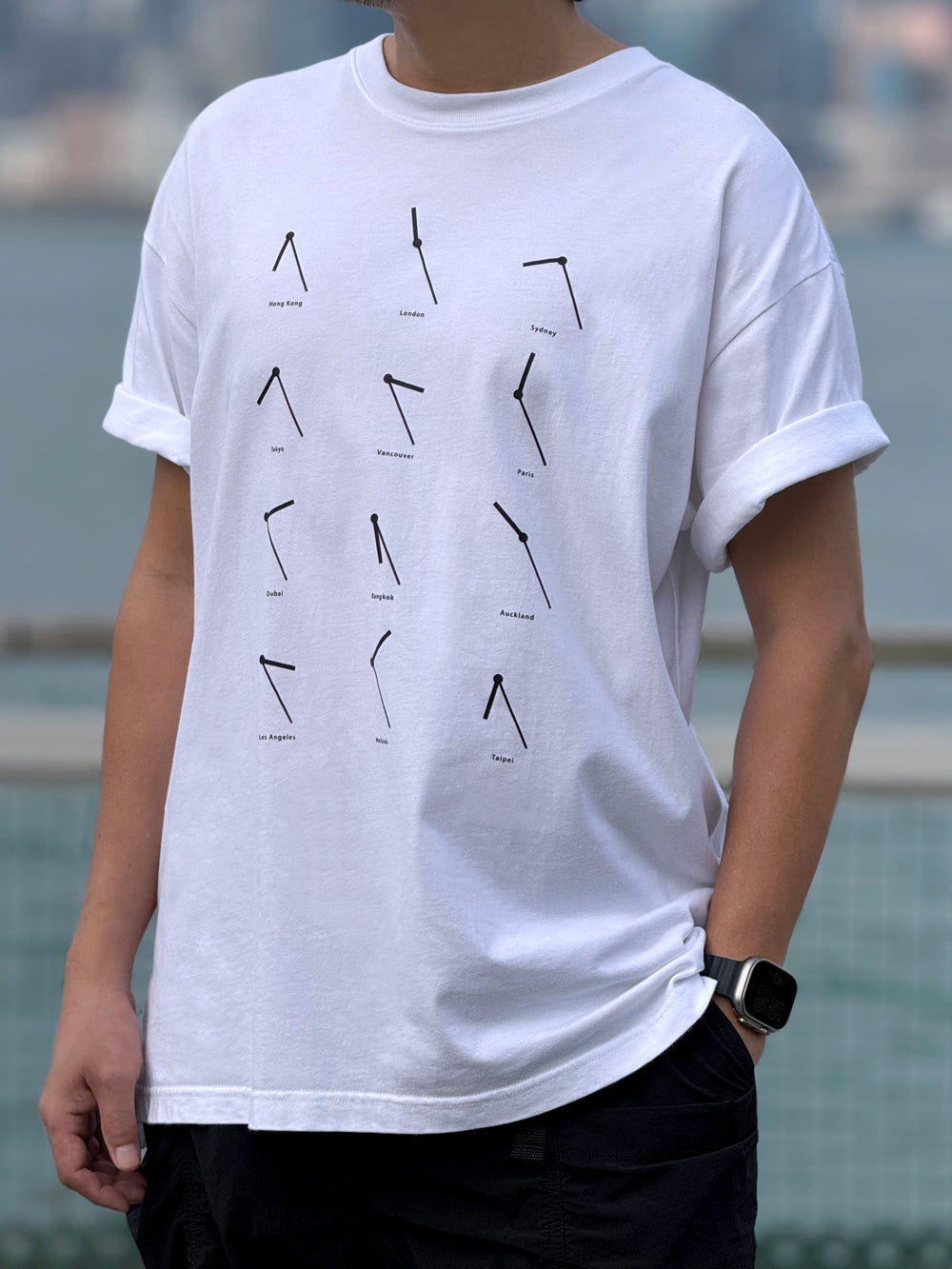 6:25am Time Difference Tee