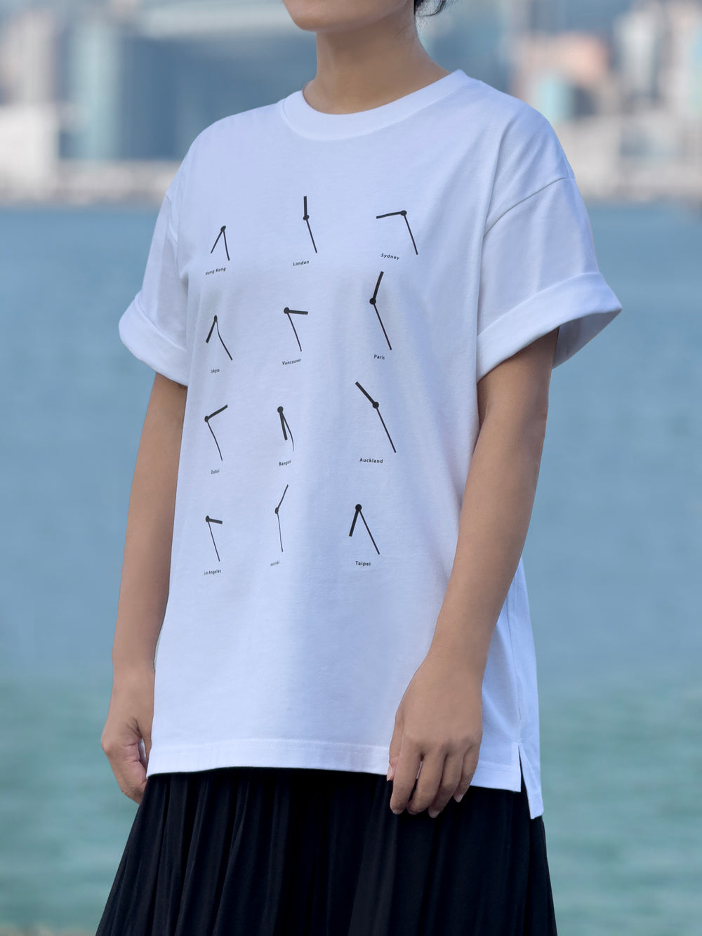 6:25am Time Difference Tee