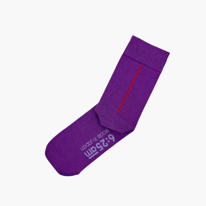6:25am Red Line Sock